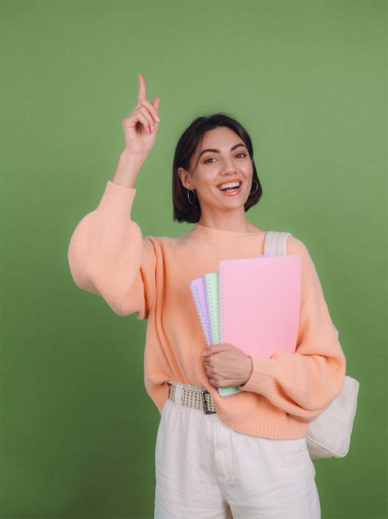 Instructor teaching online